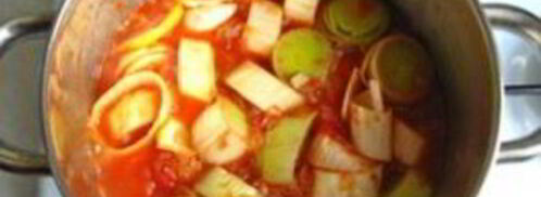 тушеный лук-порей. Шаг 6