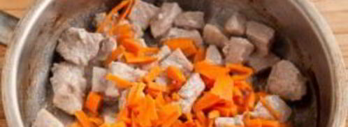 тыква, фаршированная мясом. Шаг 3