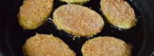 вегетарианские отбивные из кабачков. Шаг 7