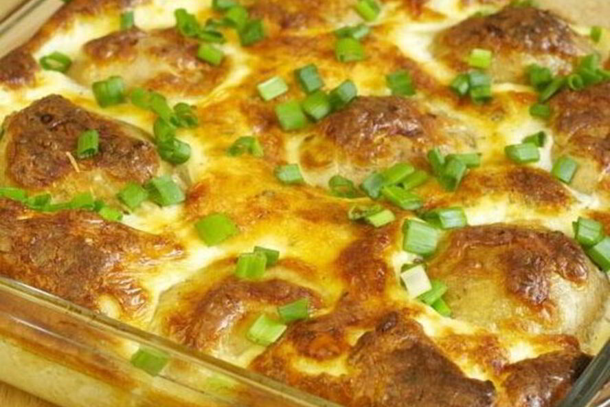 Рецепт запеченный картофель по-савойски