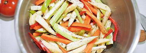 запеченные овощи. Шаг 2