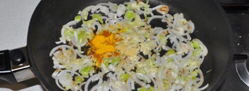 куриная печень карри. Шаг 4