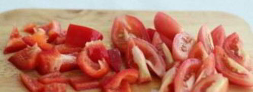 куриная печень с овощами. Шаг 2