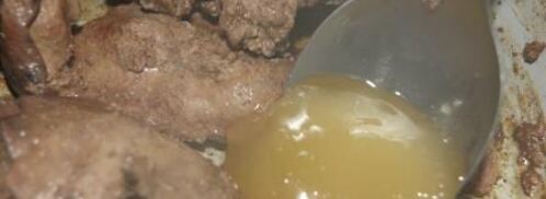 куриная печень в медовом соусе со шпинатом. Шаг 4