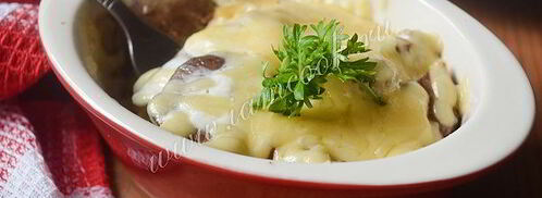 куриная печень запеченная с сыром. Шаг 9