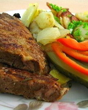 Отбивные из печени