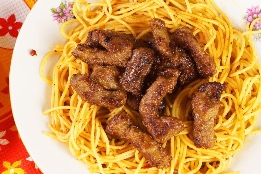 Рецепт печень говядины в коньяке