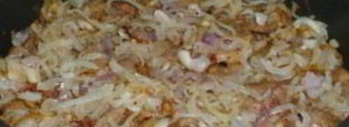 печень куриная, жаренная со сметаной. Шаг 5