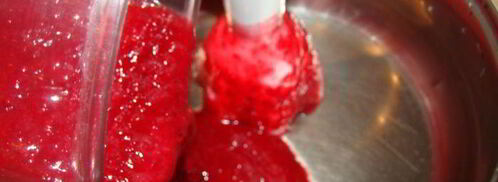 печень птицы в ягодном соусе. Шаг 2