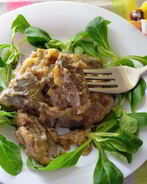 Печень с бананами по-бразильски