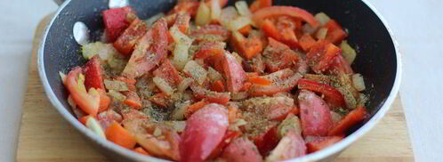 печень с овощами. Шаг 5