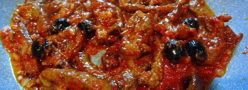 печенка в пикантном соусе. Шаг 6