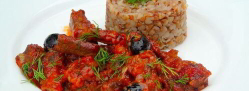 печенка в пикантном соусе. Шаг 8