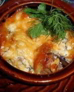 Сочная куриная печень под сыром