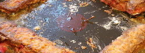 жареная печень с апельсинами. Шаг 4