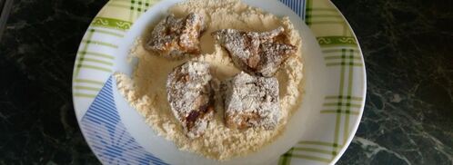 жареная печень с луком. Шаг 6