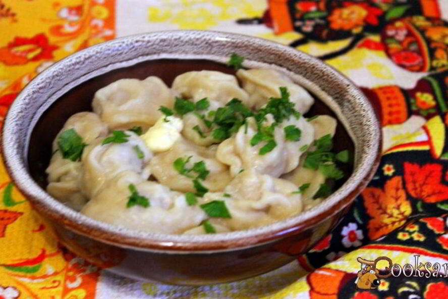 Рецепт домашние пельмени