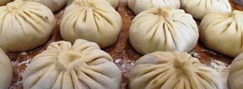 хинкали с бараниной и индейкой на пару. Шаг 7