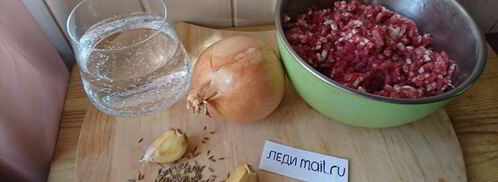 хинкали с минеральной водой. Шаг 2