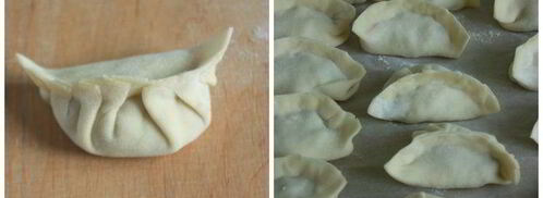 китайские жареные пельмени. Шаг 13