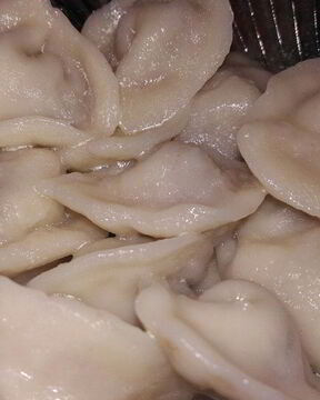 Пельмени из говяжьего фарша с луком