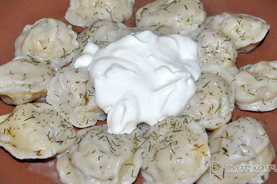 Рецепт пельменей с фаршема и квашеного капустого