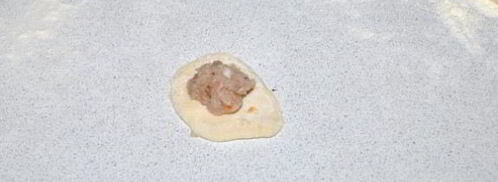 пельмени с фаршем и квашеной капустой. Шаг 6