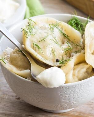 Пельмени с говядиной и свининой