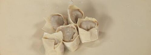 пельмени с индейкой и креветками. Шаг 5