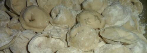 пельмени с креветками и сыром. Шаг 9