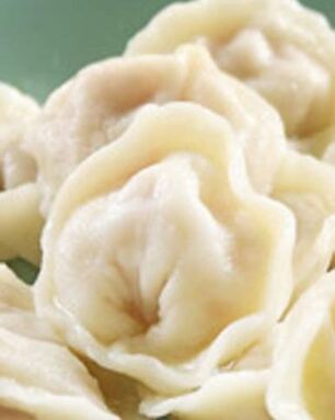 Пельмени с редисом