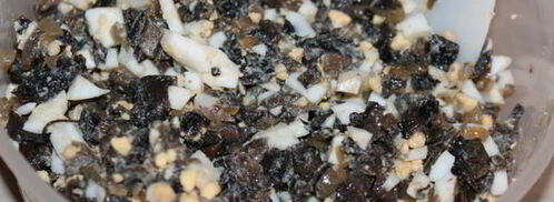 пельмени с сухими грибами и яйцом. Шаг 7