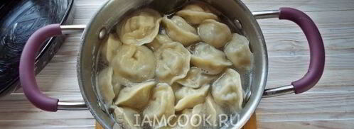 пельмени с сыром и сметаной в духовке. Шаг 6