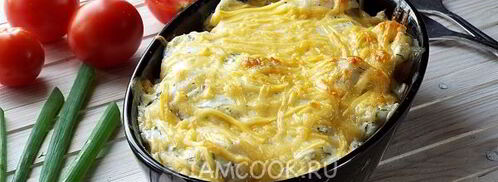 пельмени с сыром и сметаной в духовке. Шаг 11