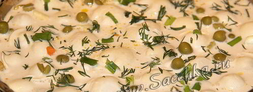 пельмени в духовке. Шаг 4