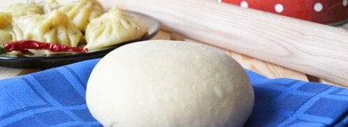 тесто для хинкали. Шаг 13