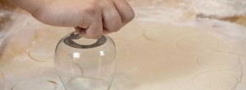 тесто на пельмени на молоке. Шаг 9