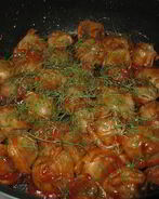 Вкусные жареные пельмени