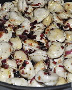 Жаренные пельмени