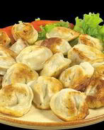 Жареные пельмени