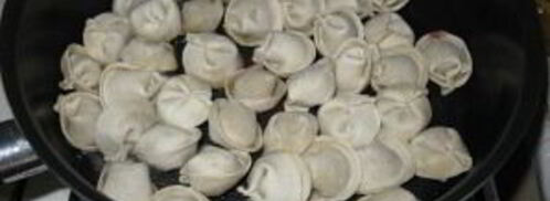 жареные пельмени. Шаг 2