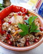 Ароматный плов с корицей и можжевельником