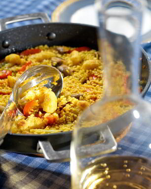 Овощная паэлья