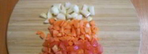 овощной плов с грибами. Шаг 3