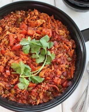 Паэлья с курицей