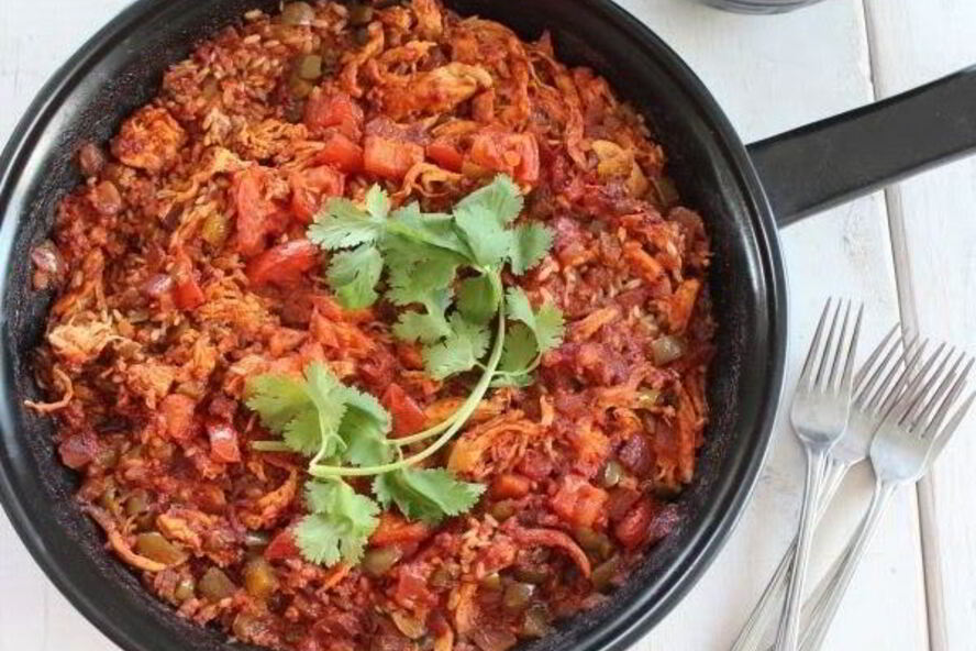 Рецепт паэлья с курицей