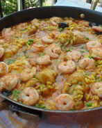 Паэлья в стиле Море и Земля