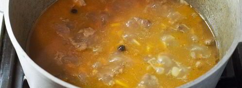 плов из красного риса. Шаг 12