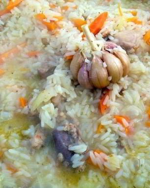 Плов из кролика