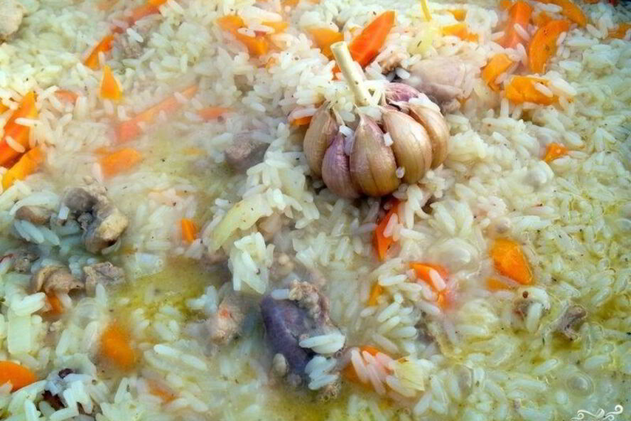 Рецепт плов из кролика